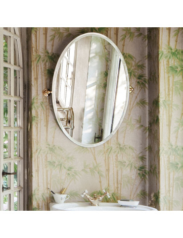 Miroir ovale inclinable Eve, de Gentry Home