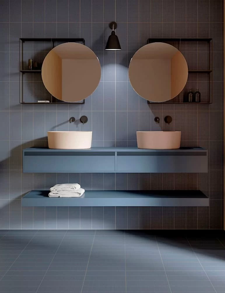 Vasque à poser haut de gamme ronde PLATEAU - Mooze