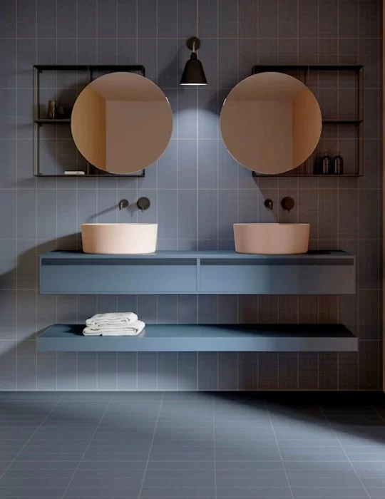 Vasque à poser haut de gamme ronde PLATEAU - Mooze