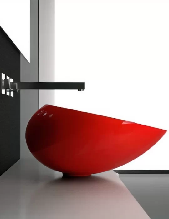 Vasque design Kool en VetroFreddo®, de Glass Design. Vasque design Kool en VetroFreddo®, de Glass Design.