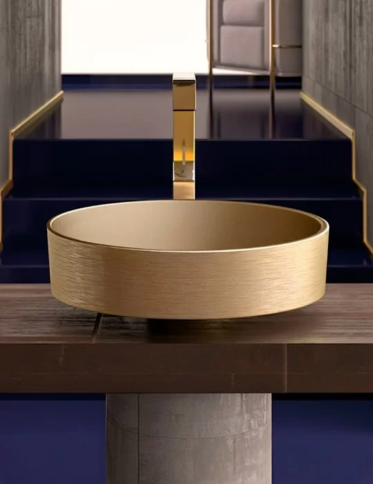 Vasque design RHO METAL en Pert® Vasque design RHO METAL en Pert®