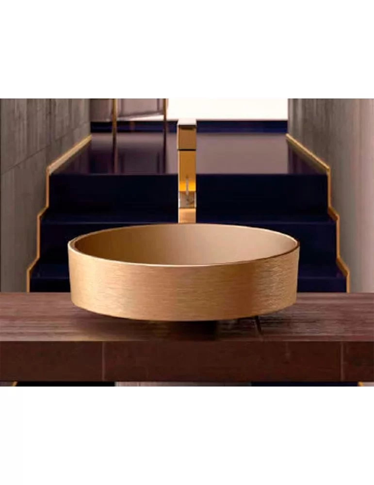 Vasque design RHO METAL en Pert® Vasque design RHO METAL en Pert®