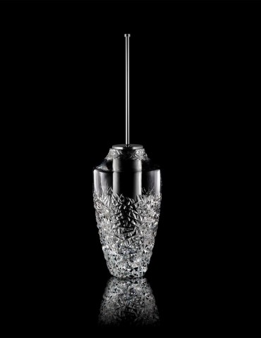Pot à balai en cristal Canto, de Glass Design.