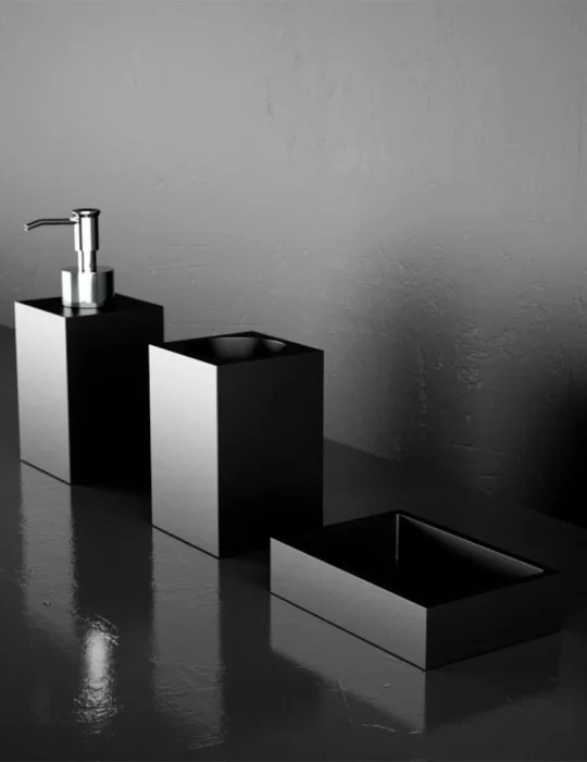 Coffret d'accessoires design Navy, de Glass Design