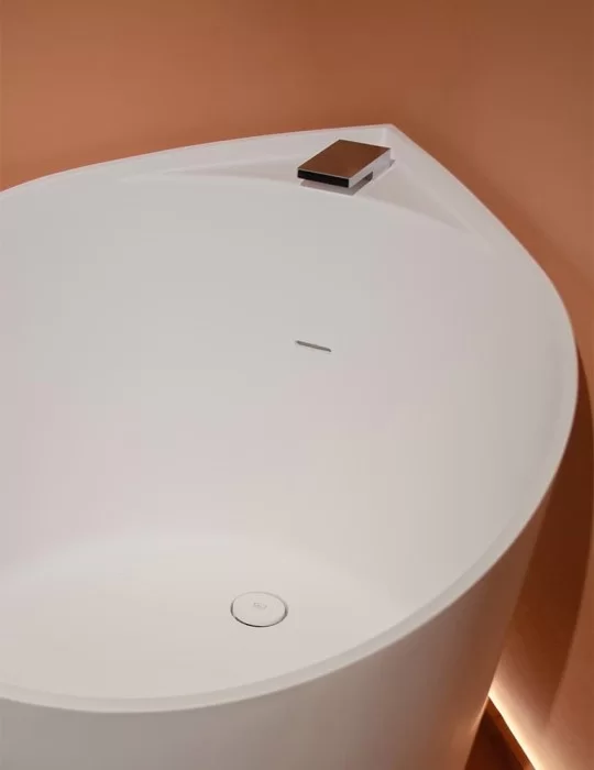 Baignoire d'angle haut de gamme Mini, Glass Design