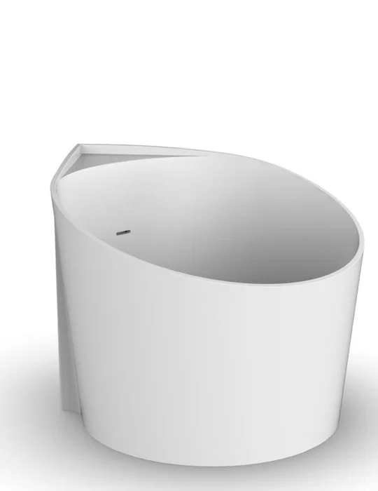 Baignoire d'angle haut de gamme Mini, Glass Design