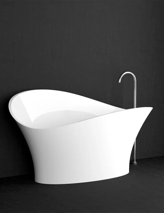 Baignoire îlot Flower Style - Glass Design Baignoire îlot Flower Style - Glass Design