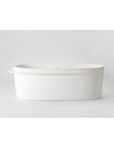 Baignoire îlot en solid surface Plateau, de Ex.t Design 2