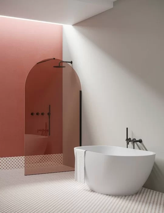 Baignoire îlot en solid surface June, de Ex.t Design Baignoire îlot en solid surface June, de Ex.t Design