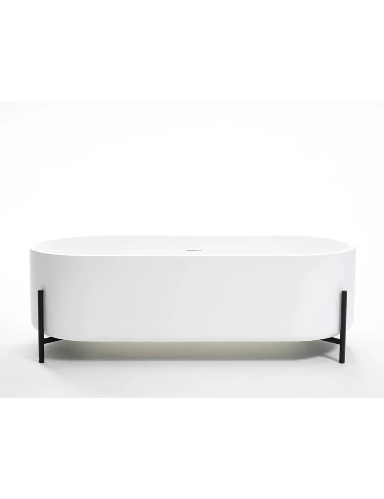 Baignoire îlot en solid surface Stand, de Ex.t Design