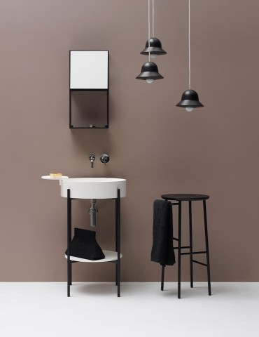 Meuble lavabo Stand rond