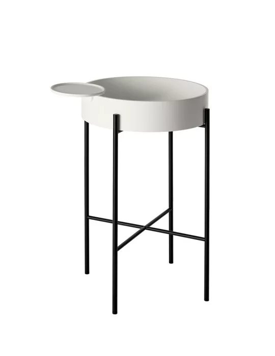 Lavabo rond sur pied métallique Stand - Ex.t DESIGN