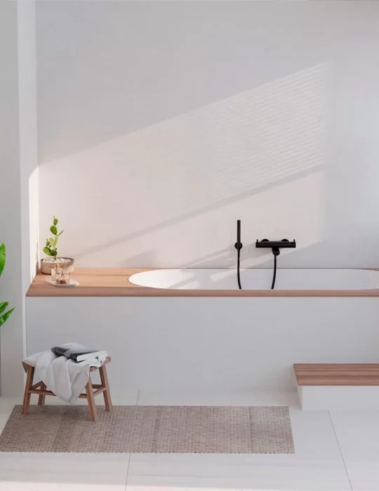 Thermostatique pour baignoire Cien, Mooze