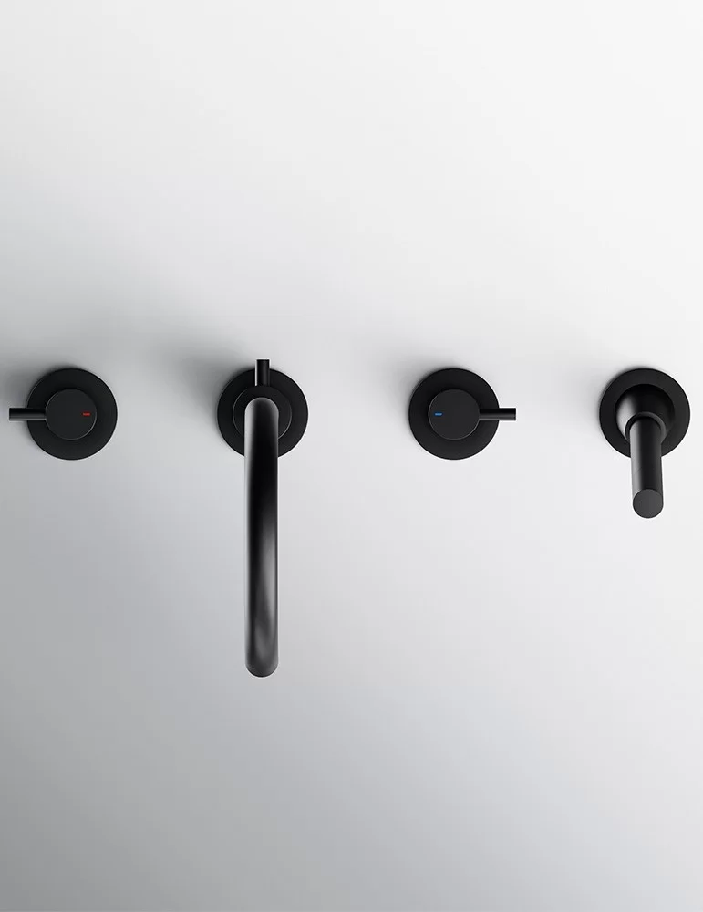 Robinetterie haut de gamme baignoire sur gorge Cien