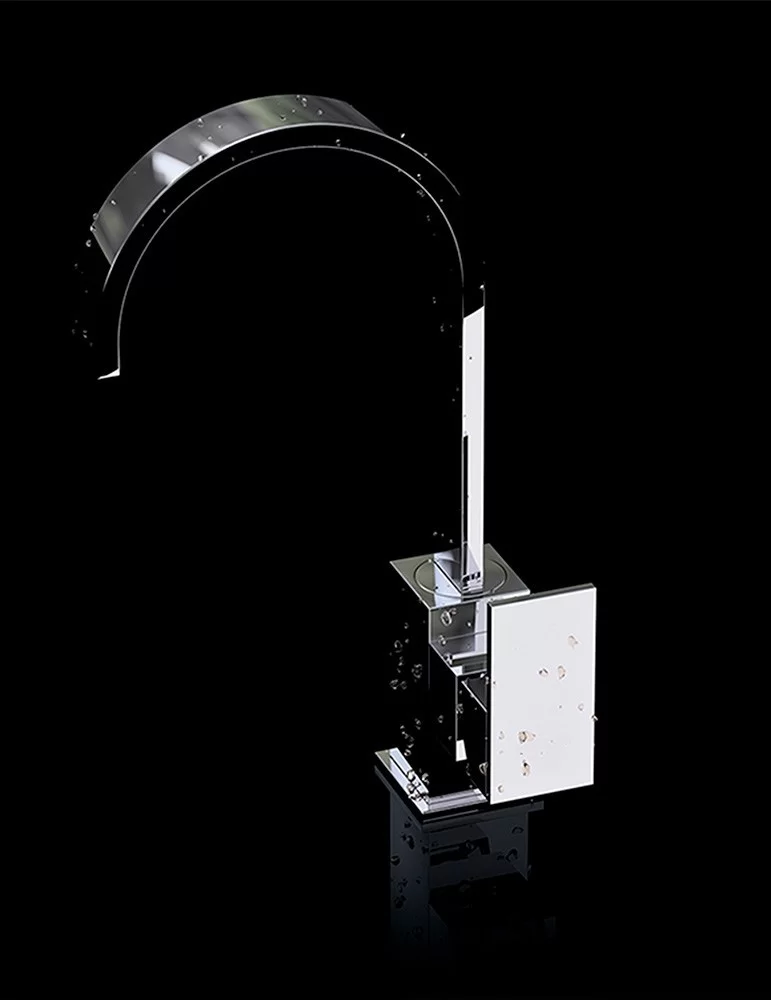 Robinet rehaussé Piatto pour lavabo haut de gamme