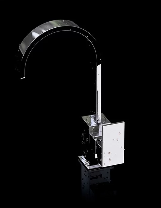 Robinet rehaussé Piatto pour lavabo haut de gamme