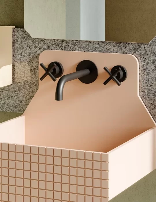 Mitigeur mural lavabo haut de gamme MLP FRIEZE