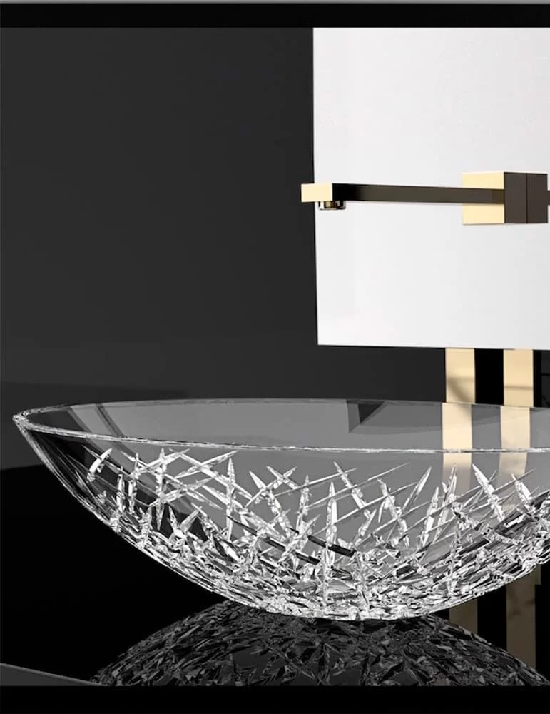 Vasque à poser haut de gamme ICE OVAL - Mooze la Boutique