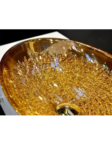 Vasque à poser haut de gamme ICE OVAL Lux 2