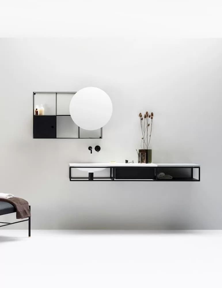 Meuble salle de bain à suspendre Frame by Ex.t Meuble salle de bain à suspendre Frame by Ex.t