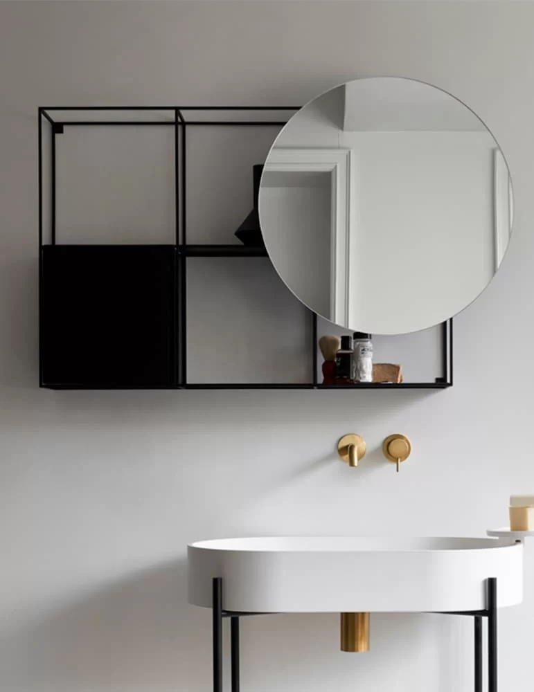 Étagère en métal laqué Felt by Norm Architects pour EX.T