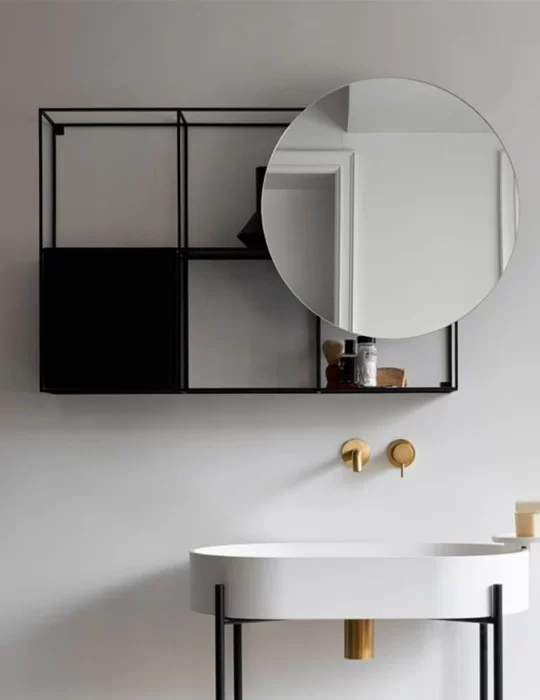 Étagère en métal laqué Felt by Norm Architects pour EX.T