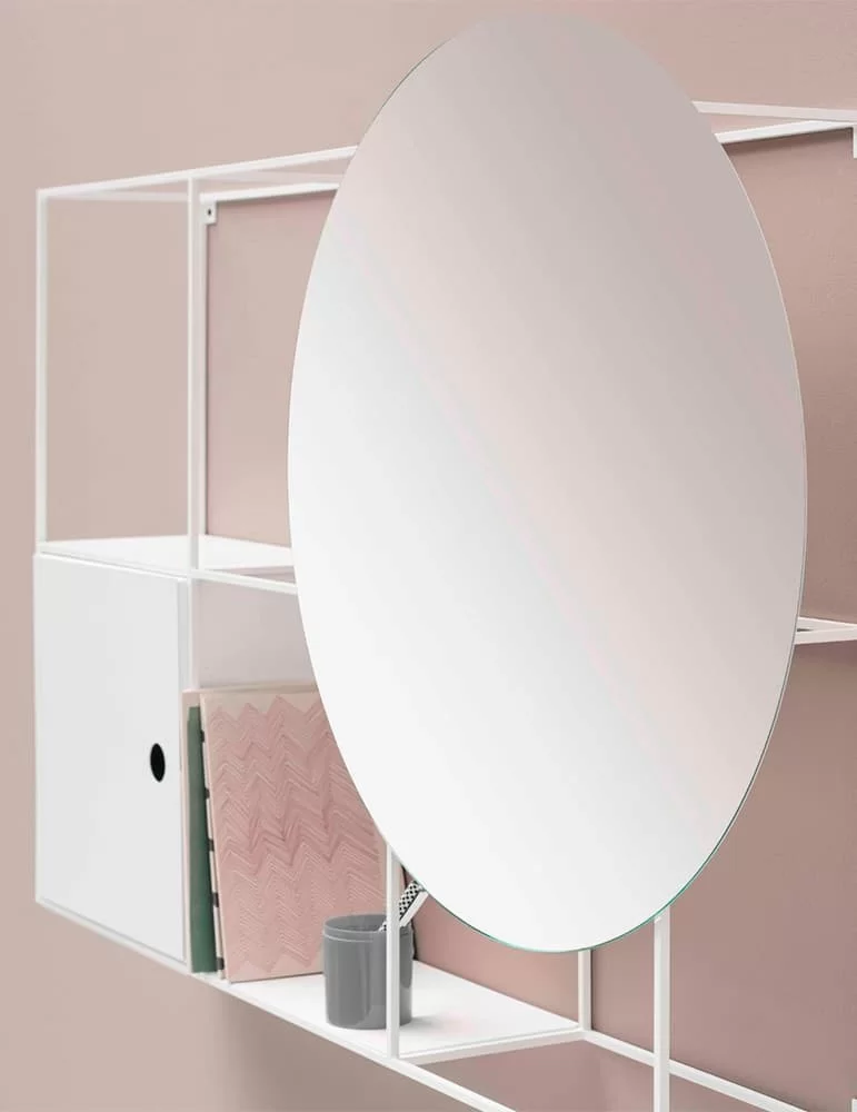 Étagère en métal laqué Felt by Norm Architects pour EX.T