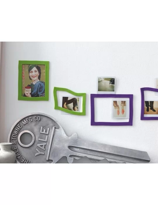 Set de 2 cadres autocollants, Souvenir de Geelli