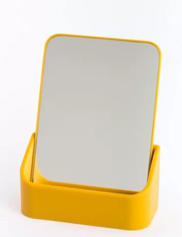Porte-objets en gel polyuréthane avec miroir, Nora 2