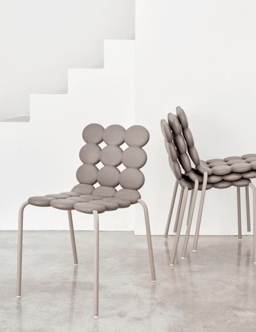 Chaise design italien en polyuréthane, Mints