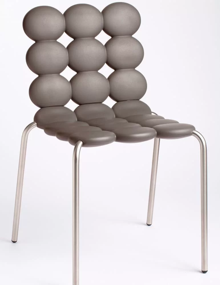 Chaise design italien en polyuréthane, Mints