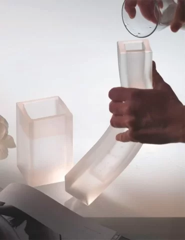 Vase en gel polyuréthane, Ivasi Tall de Geelli 2