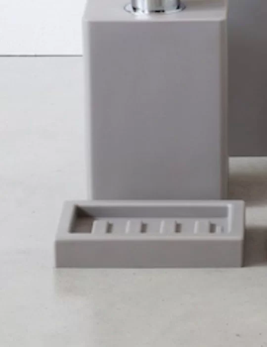 Porte-savon en gel polyuréthane, Ivasi Portasapone de Geelli Porte-savon en gel polyuréthane, Ivasi Portasapone de Geelli