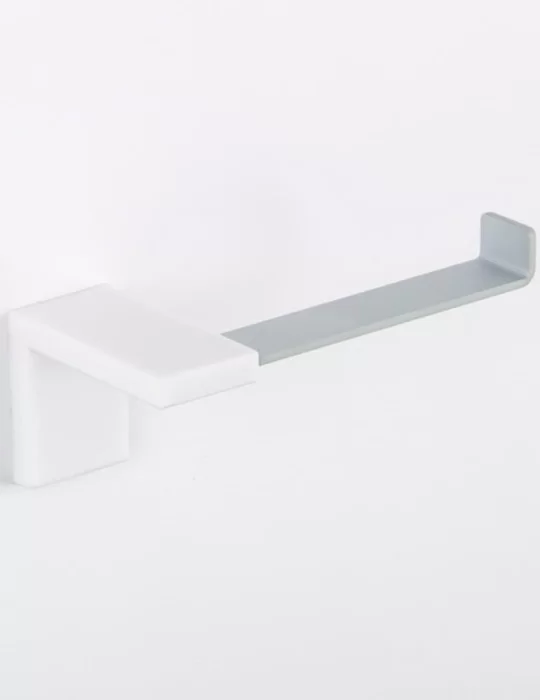 Porte rouleau gel polyuréthane/aluminium anodisé, Inlinea Portarotolo