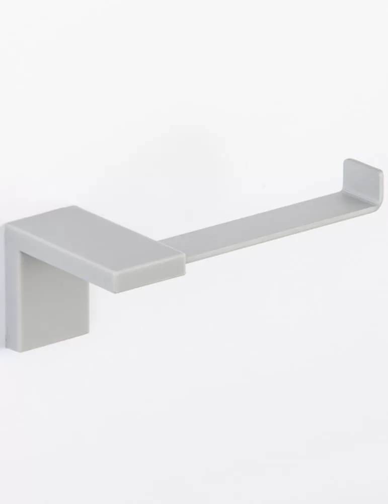 Porte rouleau gel polyuréthane/aluminium anodisé, Inlinea Portarotolo