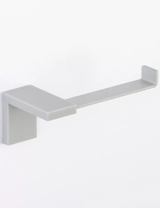 Porte rouleau gel polyuréthane/aluminium anodisé, Inlinea Portarotolo