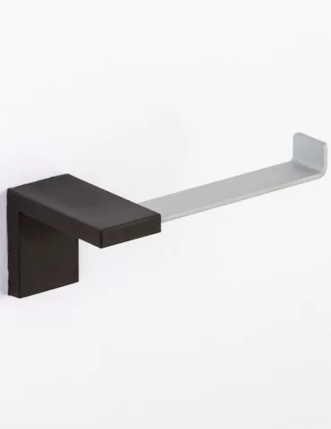 Porte rouleau gel polyuréthane/aluminium anodisé, Inlinea Portarotolo 2