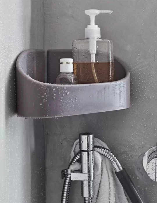 Porte-objets d'angle en gel polyuréthane, Alfa by Geelli Porte-objets d'angle en gel polyuréthane, Alfa by Geelli