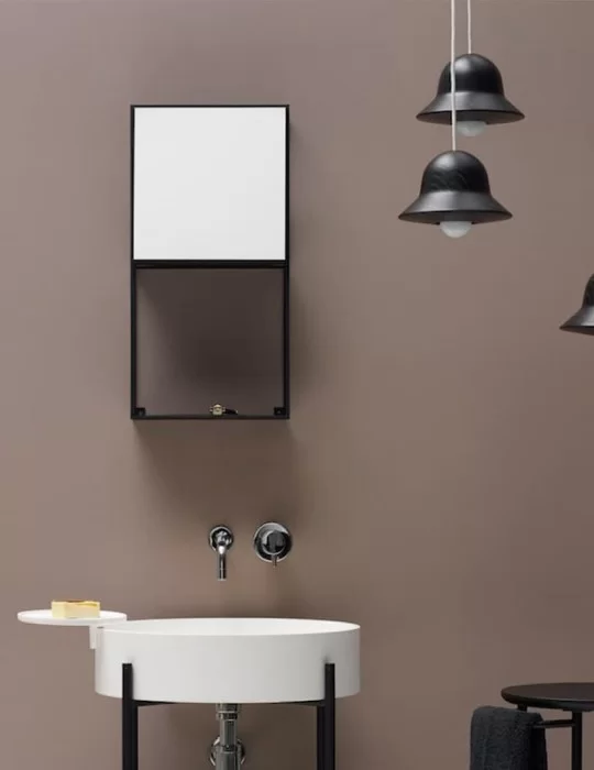 Petite étagère en métal laqué Felt by Norm Architects Petite étagère en métal laqué Felt by Norm Architects