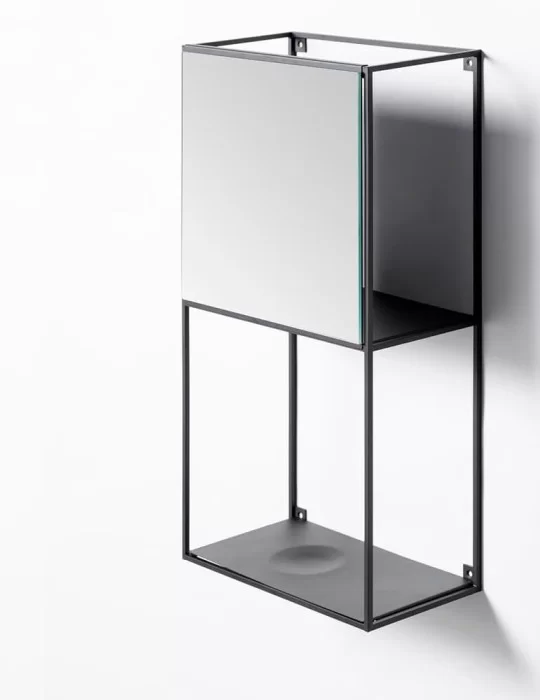 Petite étagère en métal laqué Felt by Norm Architects