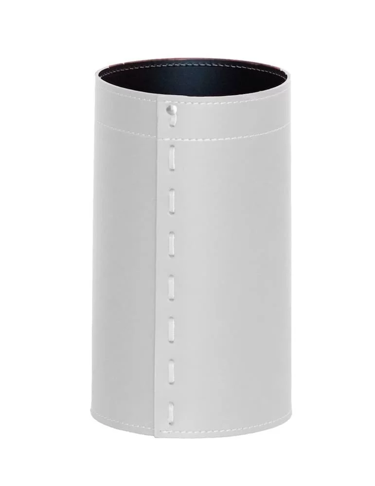 Corbeille à papier en cuir Battista de Limac Design