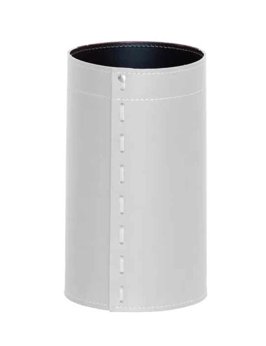 Corbeille à papier en cuir Battista de Limac Design