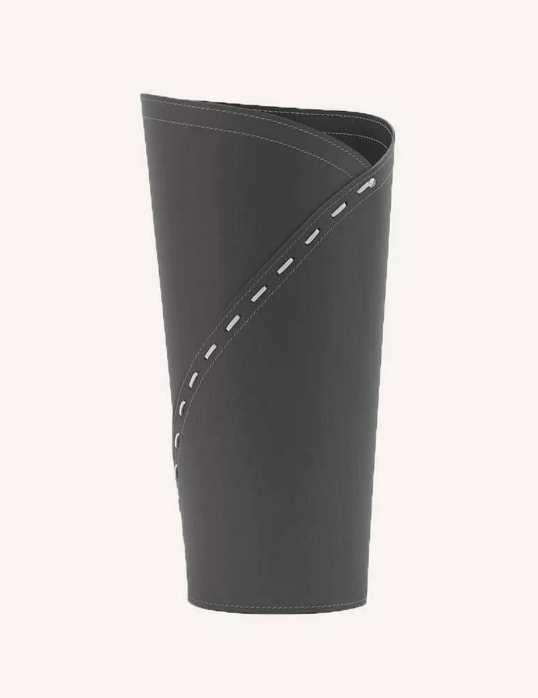 Porte parapluies en cuir Katrina de Limac Design