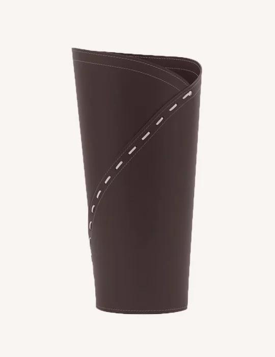 Porte parapluies en cuir Katrina de Limac Design