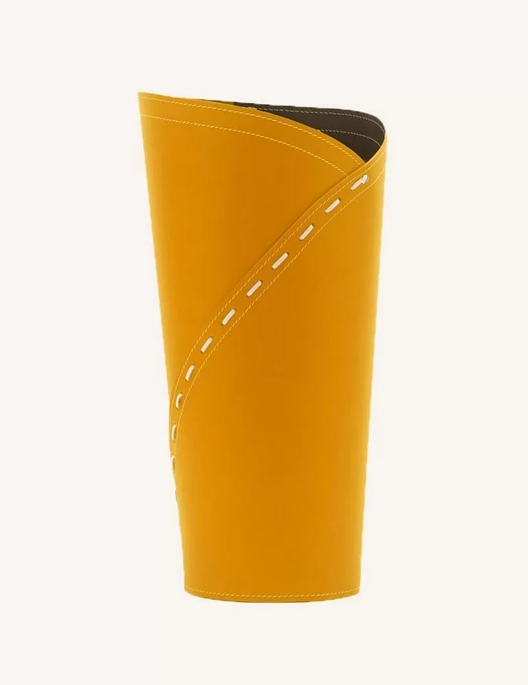 Porte parapluies en cuir Katrina de Limac Design