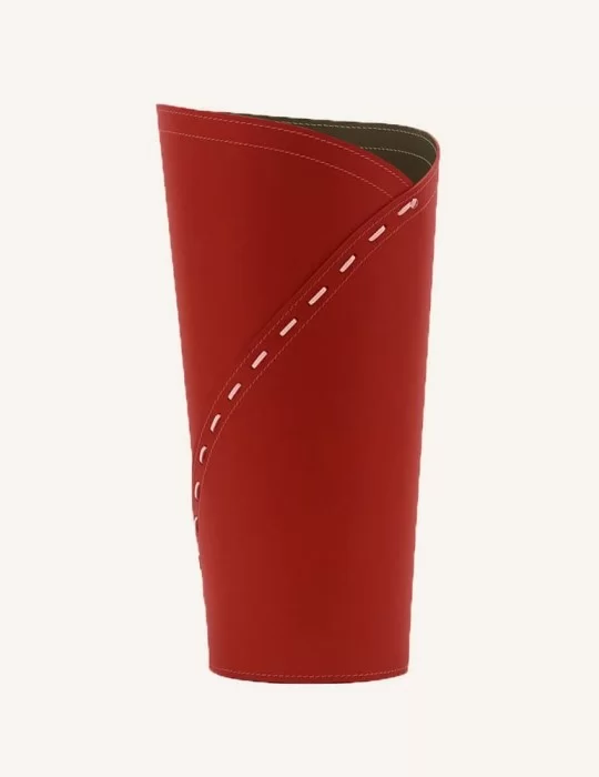 Porte parapluies en cuir Katrina de Limac Design