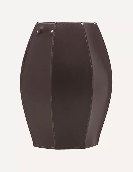 Porte parapluies en cuir Audrey de Limac Design