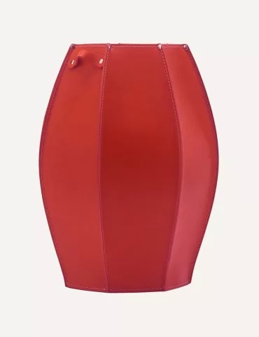 Porte parapluies en cuir Audrey de Limac Design 2