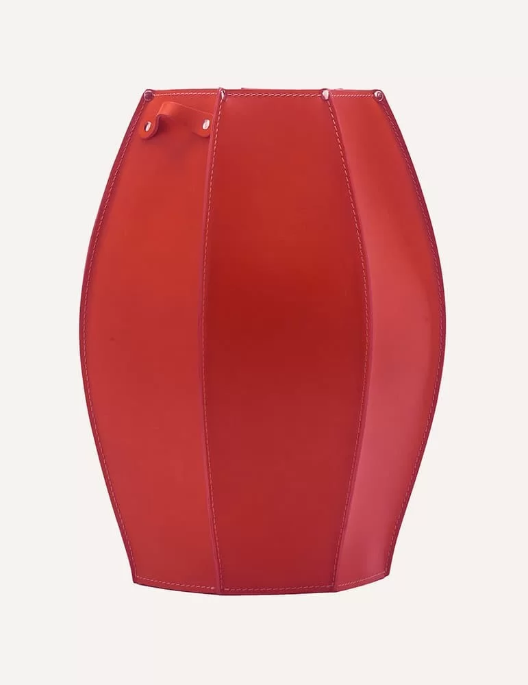 Porte parapluies en cuir Audrey de Limac Design