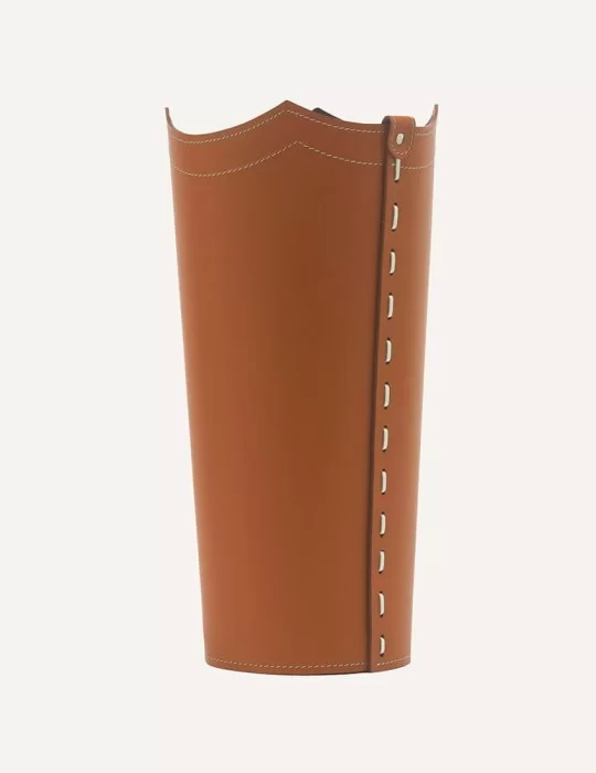 Porte parapluies en cuir Umbrella de Limac Design